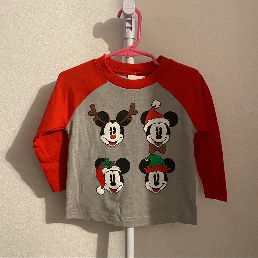 Disney Christmas Shirt 18M